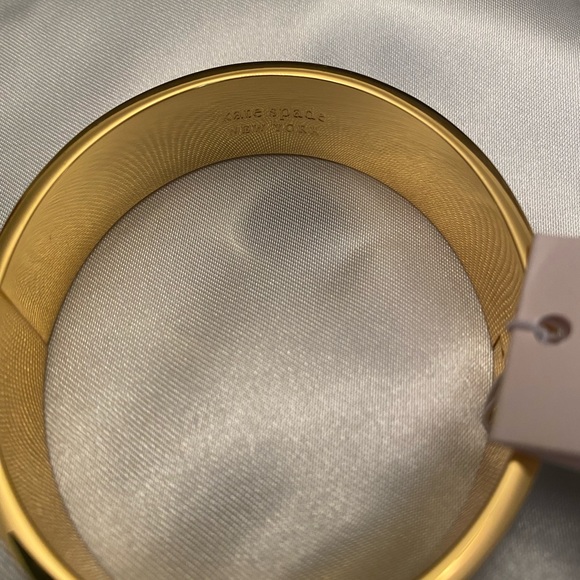 NWT Kate Spade black and gold bracelet - Picture 3 of 3